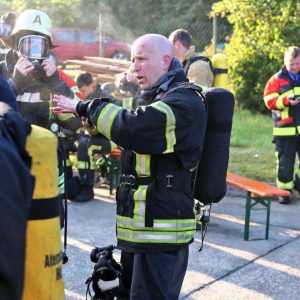 Picture of Andy Starnes in fire gear